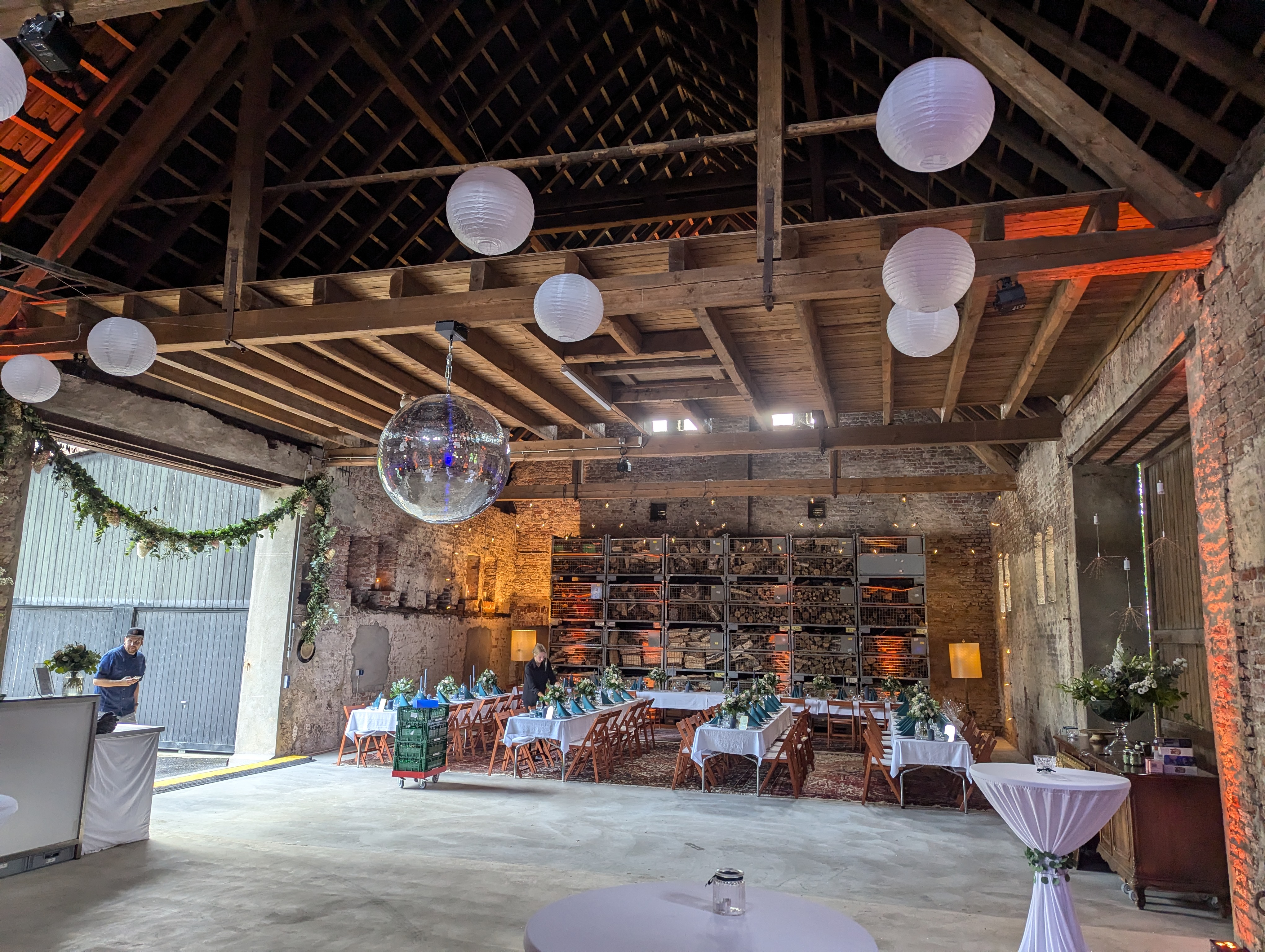 Hochzeit DJ Setup